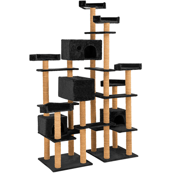 tectake® Krabpaal Mieze - Zwart