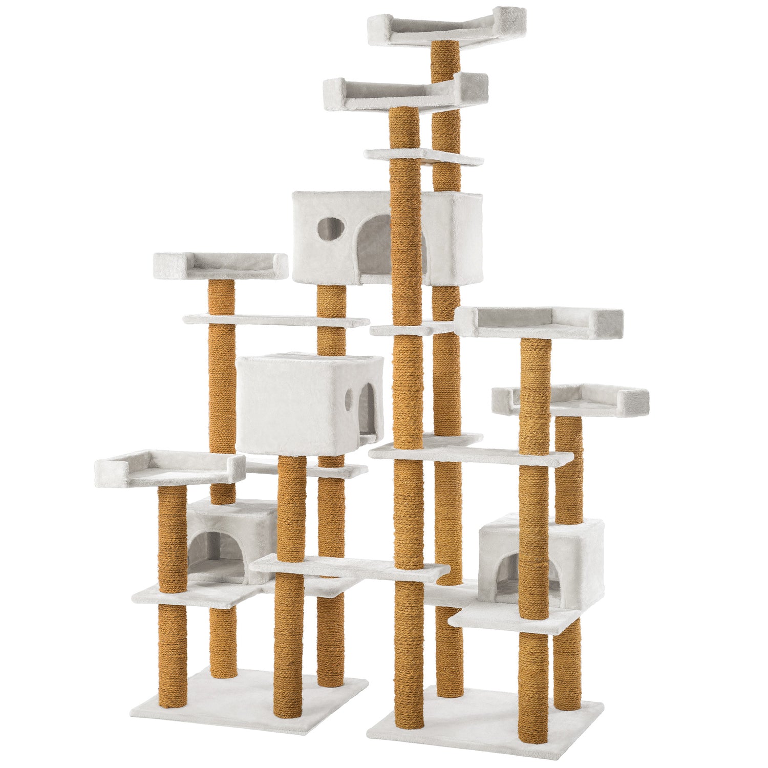 tectake® Krabpaal Mieze - Wit