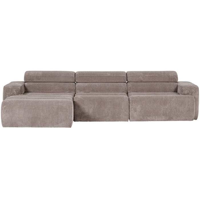WOOOD Novi Chaise Longue Bank Links - Ribstof - Zand