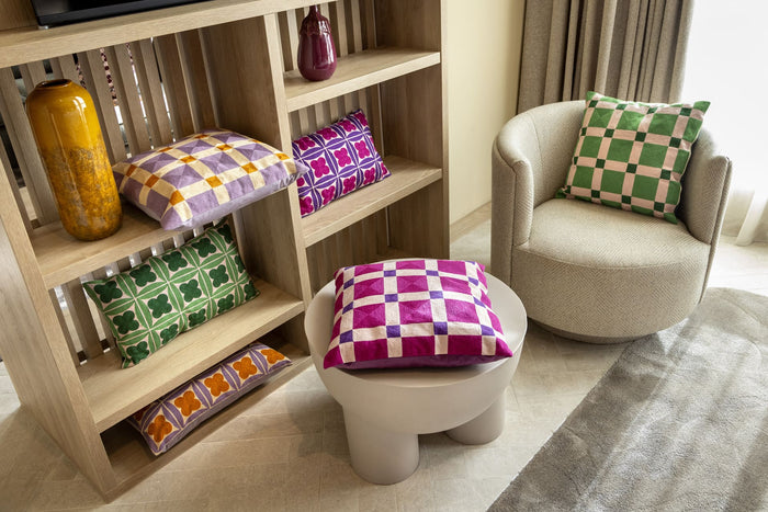 Dutch Decor kussenhoes BLOCKS - 45x45 cm Courtyard