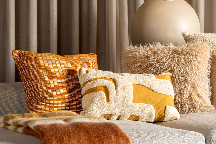 Dutch Decor sierkussen ELLEN - 45x45 cm Potters Clay