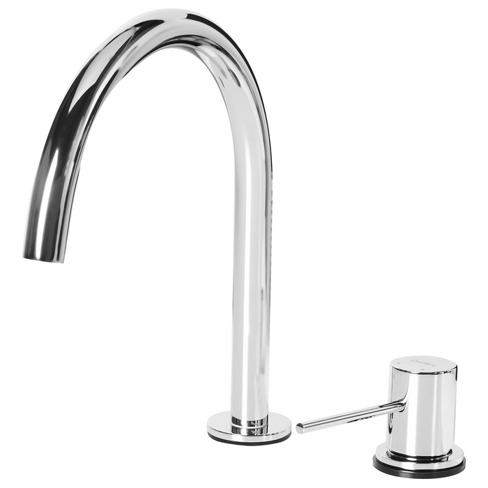 Beliani - COLICO - Wastafelmengkraan - Zilver - Messing