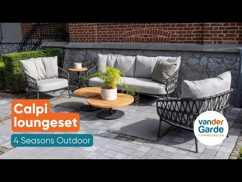 4 Seasons Calpi loungestoel - antraciet (1 stuk)