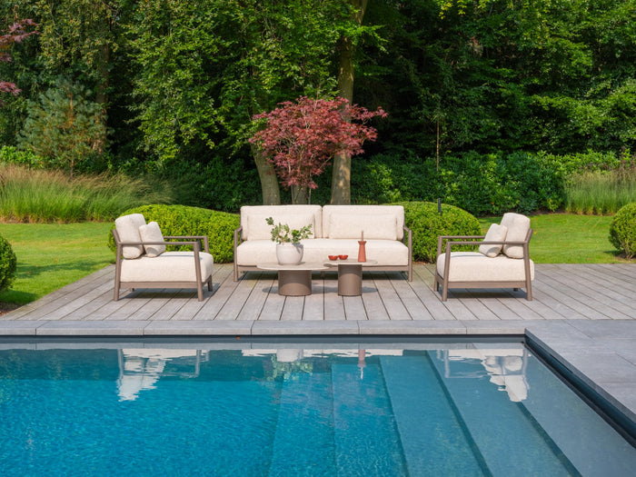 4-Seasons Capresi 3-zits loungebank - terre