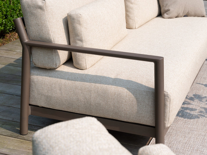 4-Seasons Capresi 3-zits loungebank - terre