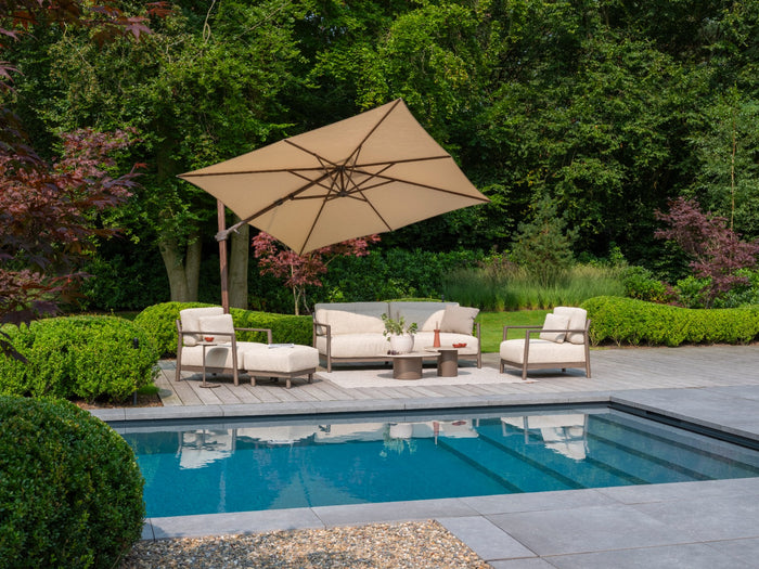 4-Seasons Capresi 3-zits loungebank - terre