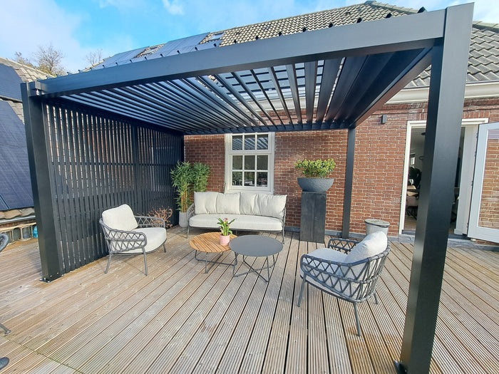 4 Seasons Calpi loungestoel - antraciet (1 stuk)