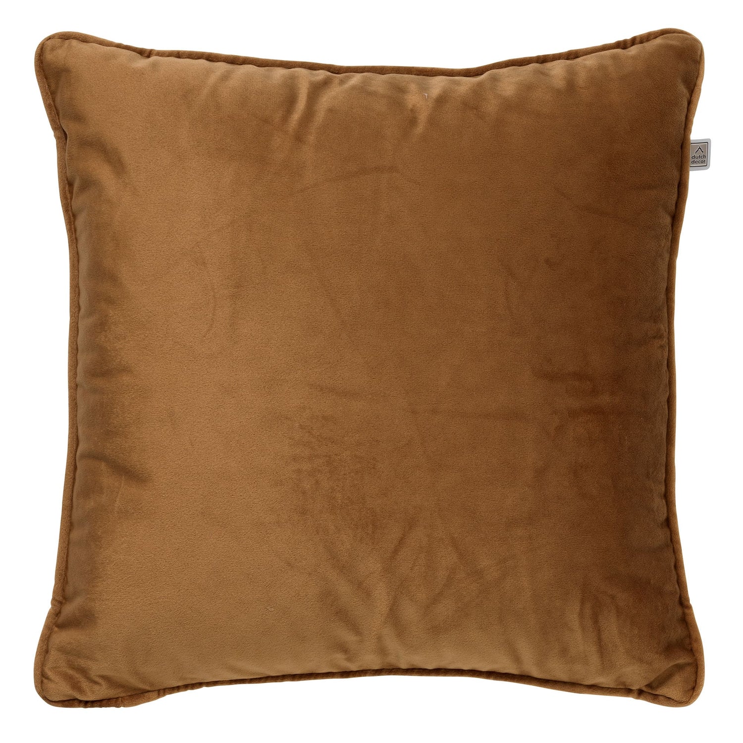 Dutch Decor sierkussen FINN - 45x45 cm Tobacco Brown