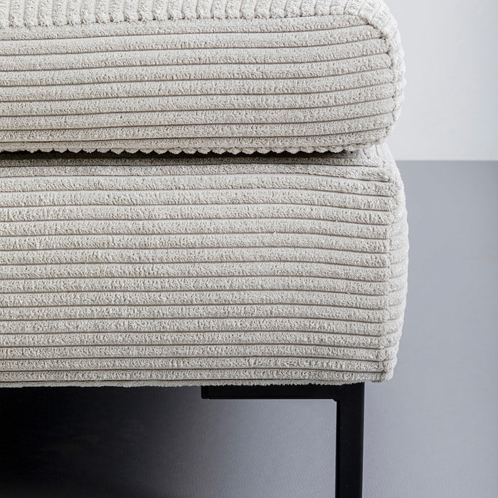 Kruk Gianna Cord grijs Kare Design