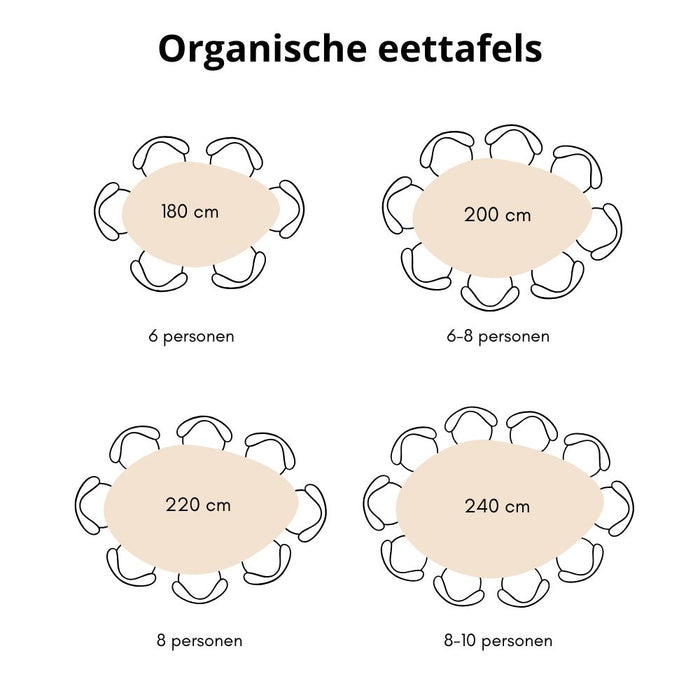 Home67 - Eettafel Rudo 220 x 110 cm - Mangohout