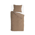 Byrklund Soft & Fluffy Dekbedovertrek 140 x 220 cm - Taupe
