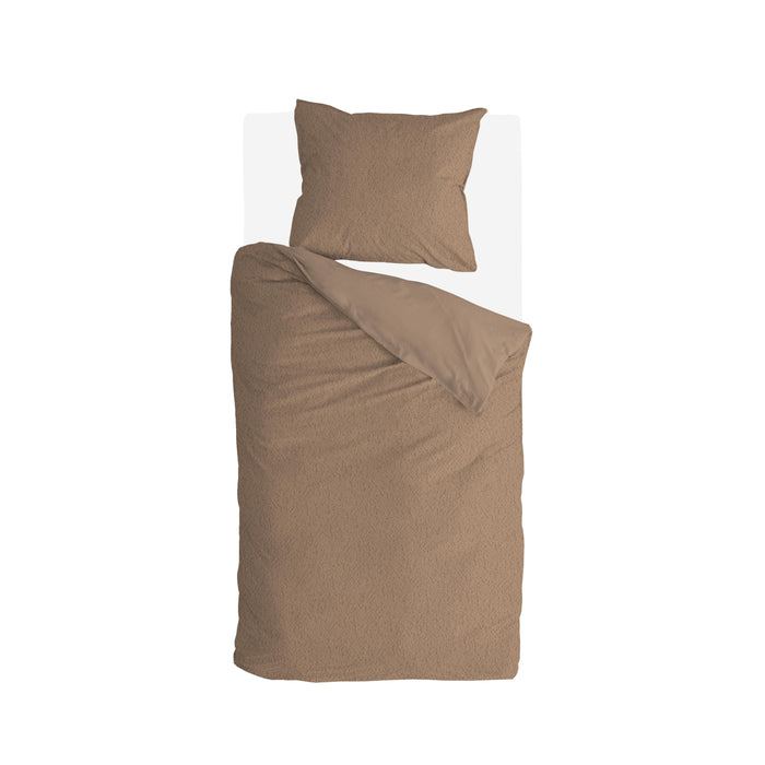 Byrklund Soft & Fluffy Dekbedovertrek 140 x 220 cm - Taupe