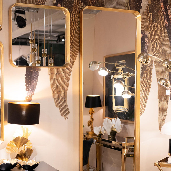 Spiegel Vincenza 43x43cm goud Kare Design