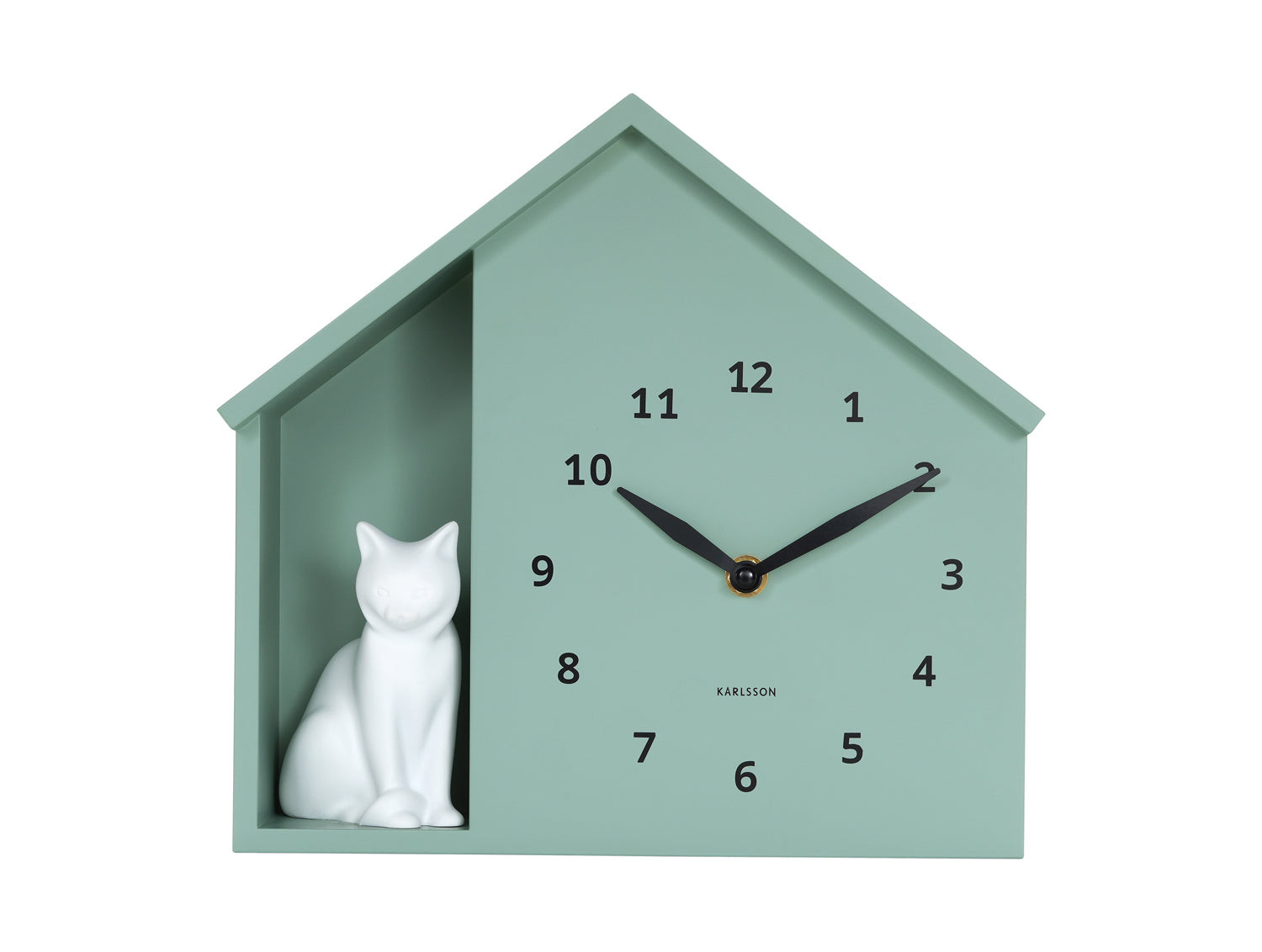 Karlsson - Wall Clock Siting Cat