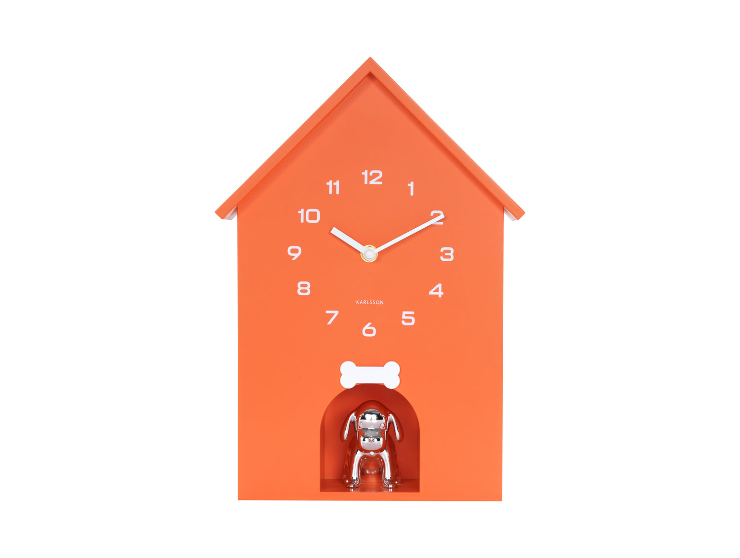 Karlsson - Wall Clock Dog House