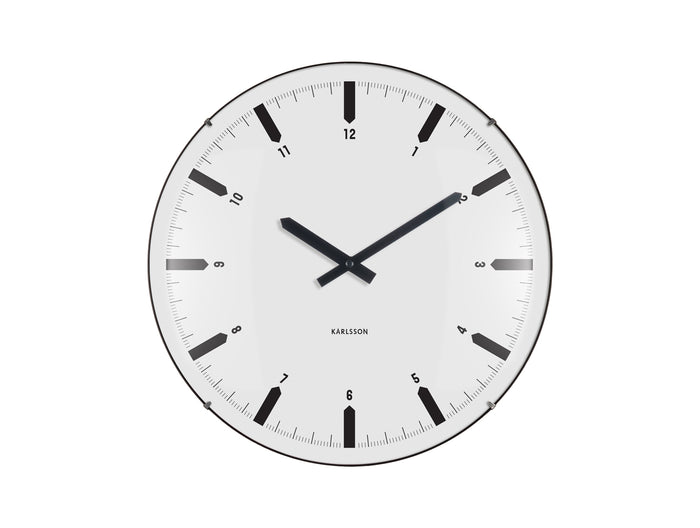 Karlsson - Wall Clock Realista Dome