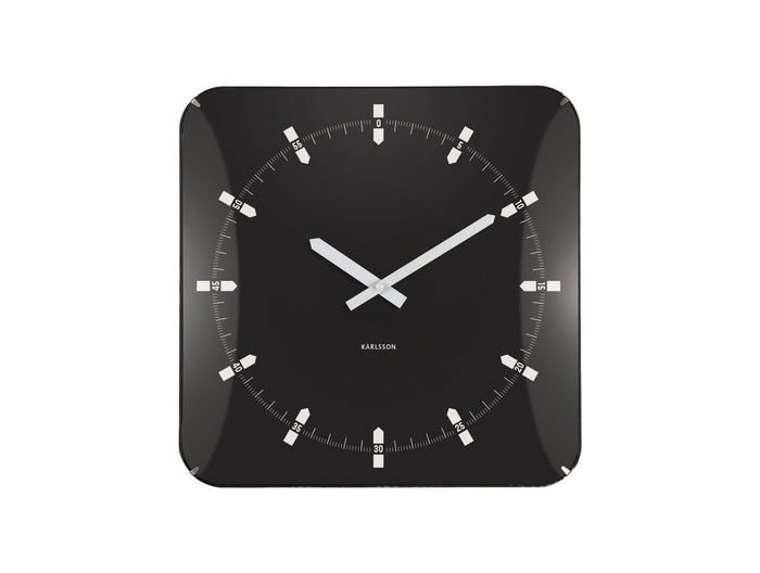 Karlsson - Wall Clock Sucinto Dome Square