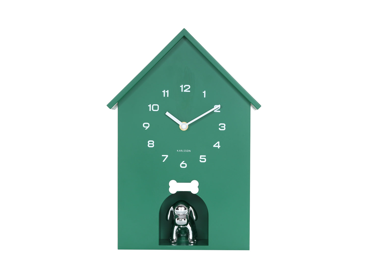 Karlsson - Wall Clock Dog House