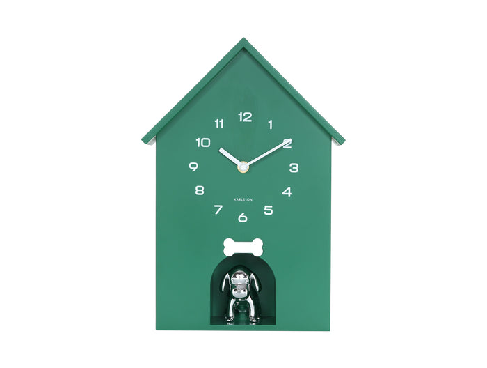 Karlsson - Wall Clock Dog House