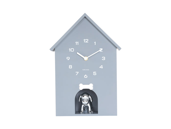 Karlsson - Wall Clock Dog House