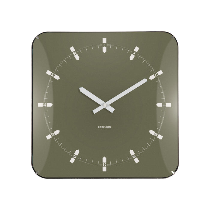 Karlsson - Wall Clock Sucinto Dome Square