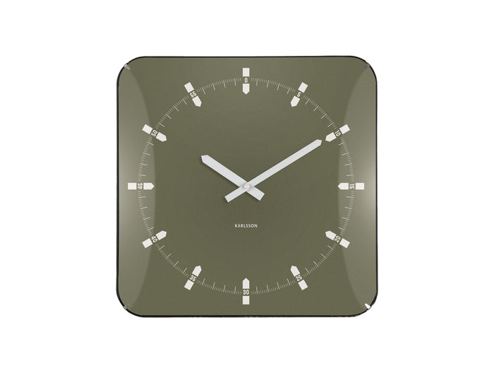 Karlsson - Wall Clock Sucinto Dome Square