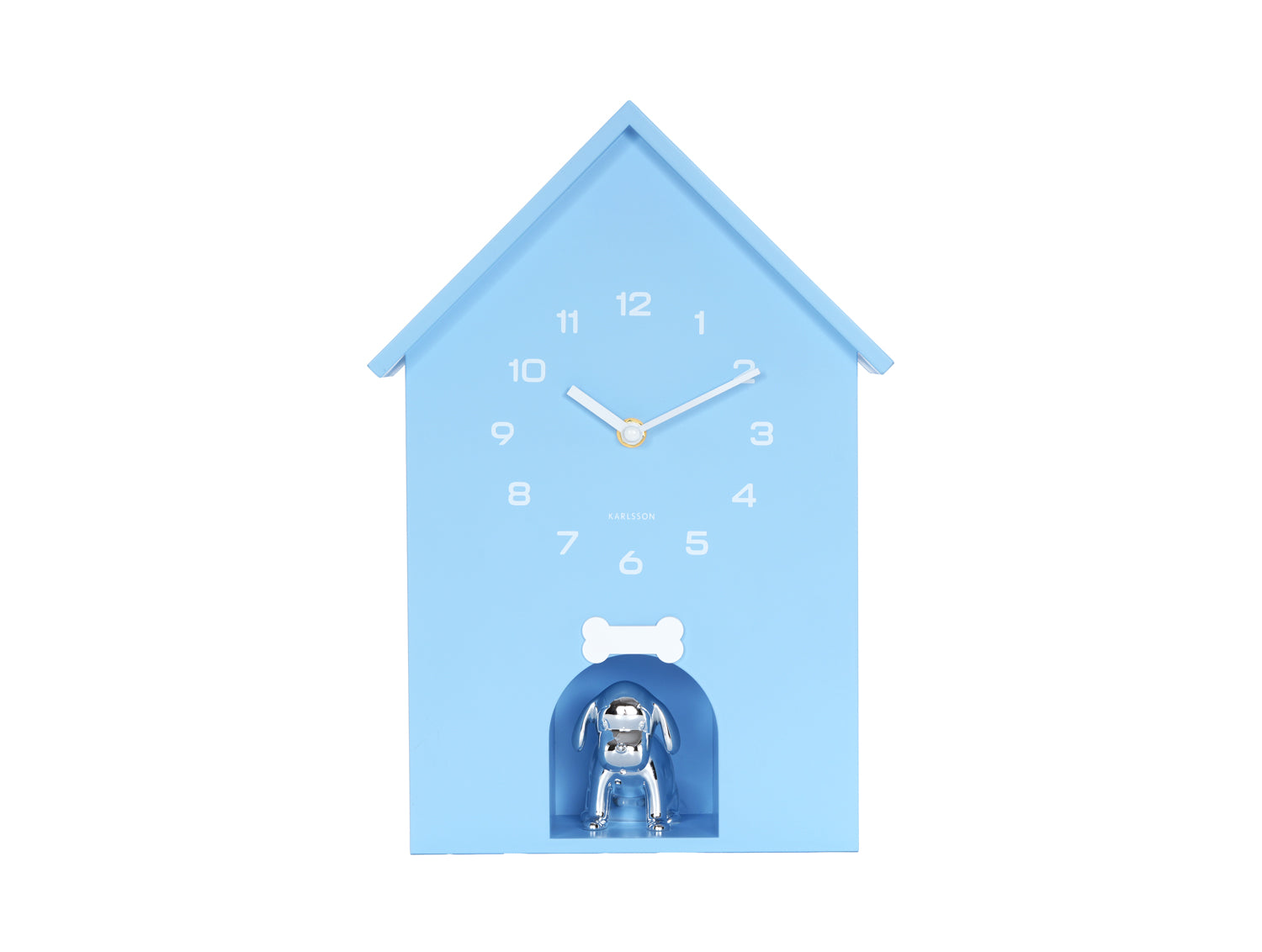 Karlsson - Wall Clock Dog House