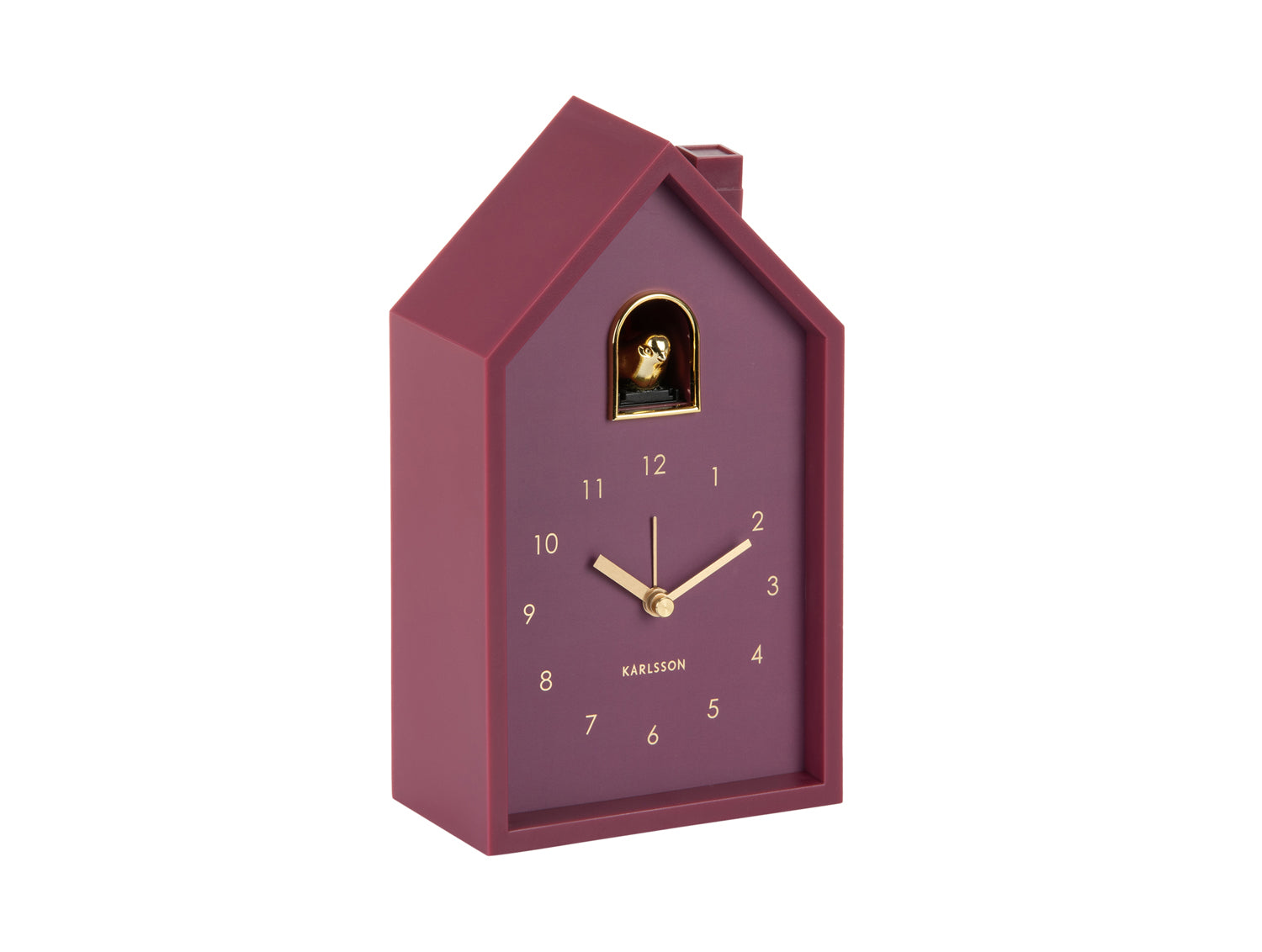 Karlsson - Alarm Clock Modern Cuckoo Oro