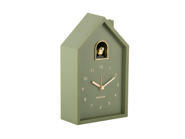 Karlsson - Alarm Clock Modern Cuckoo Oro