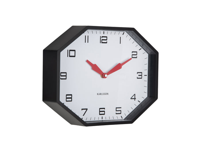 Karlsson - Wall Clock Modern Factory Octagon