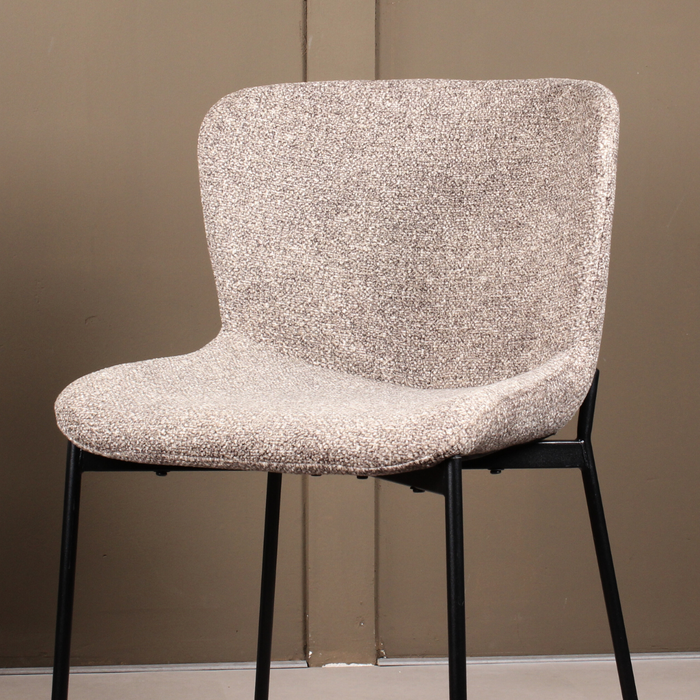 DS4U - Vera eetkamerstoel stof - taupe