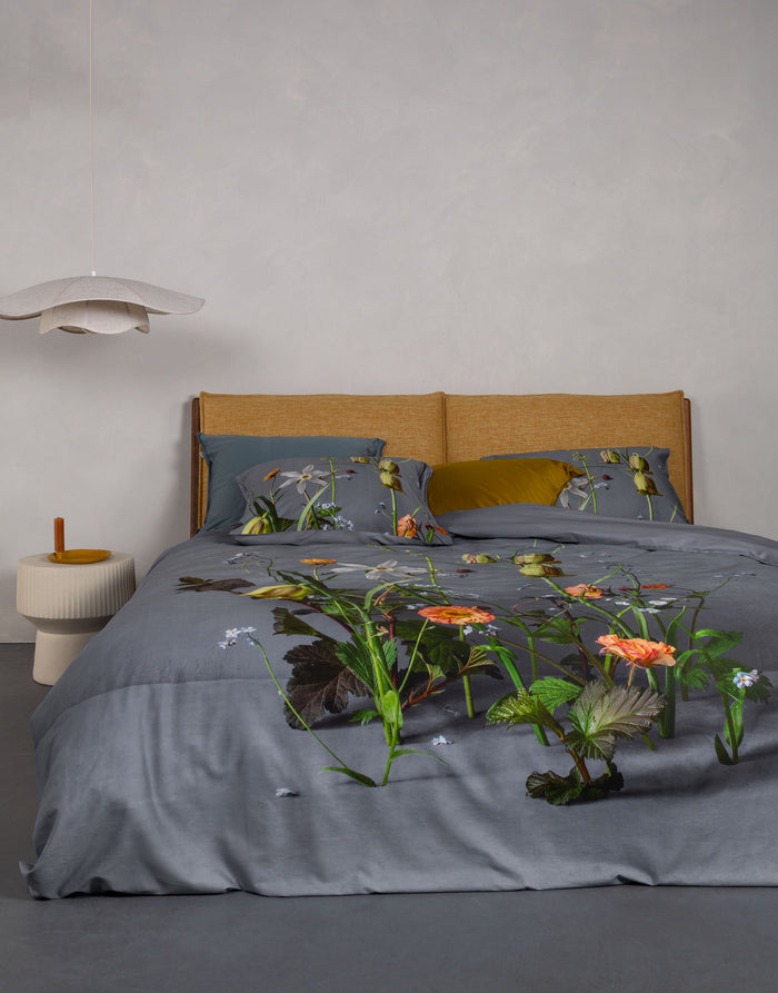 Essenza Ficaria Dekbedovertrek 240 x 220|220 cm - Grijs