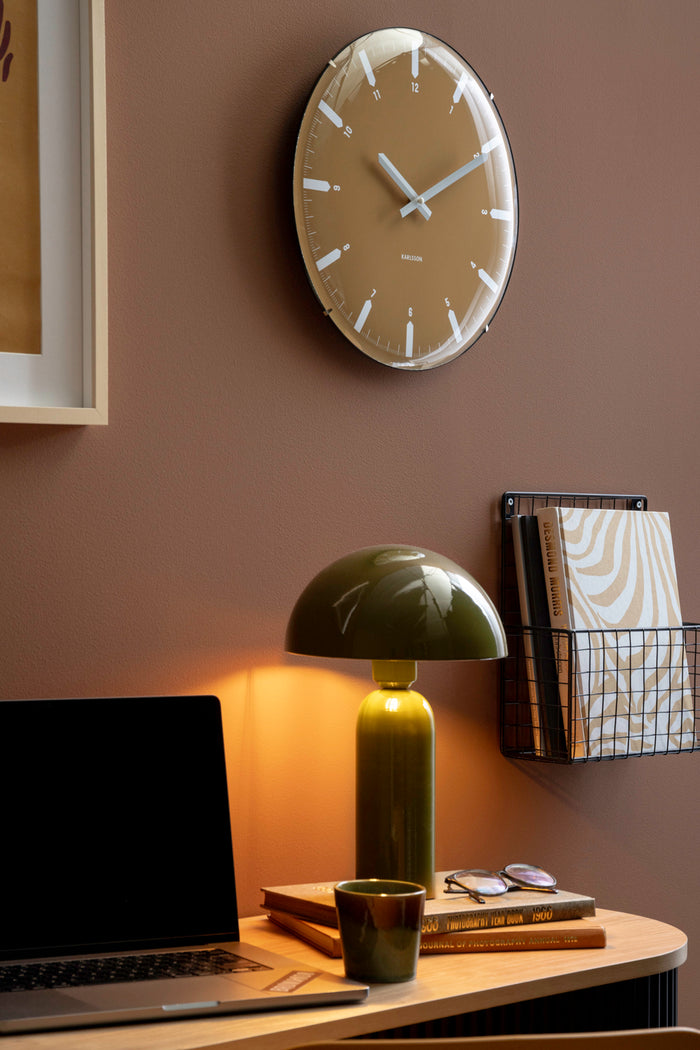 Karlsson - Wall Clock Realista Dome