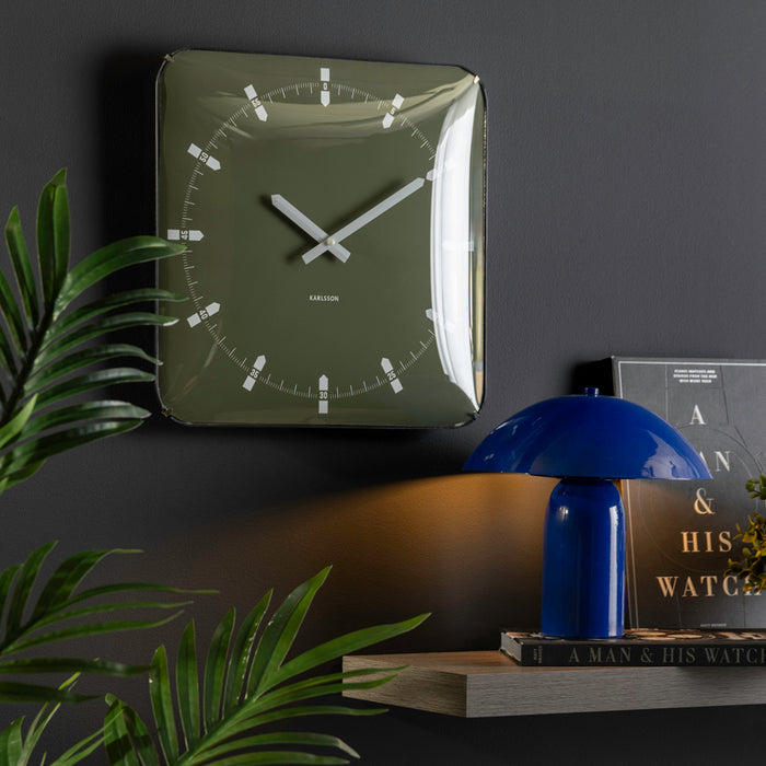Karlsson - Wall Clock Sucinto Dome Square