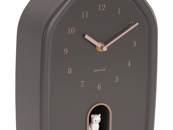 Karlsson - Wall Clock Modern Kitty