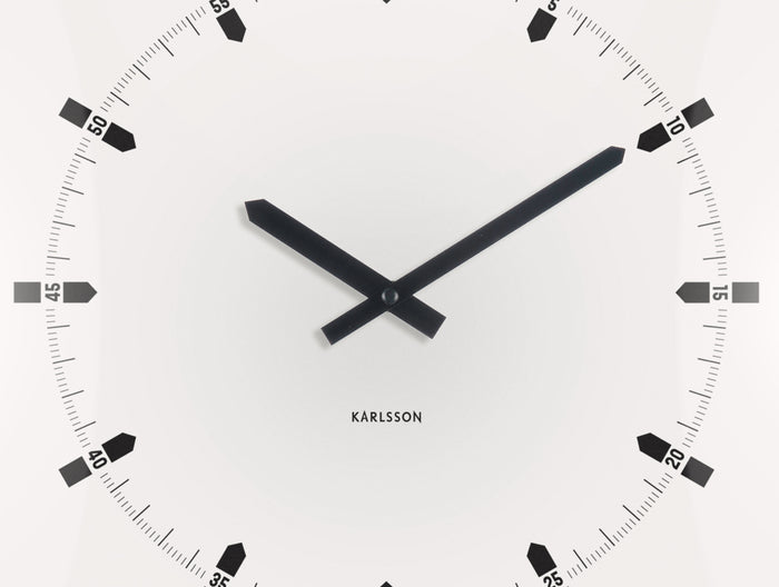 Karlsson - Wall Clock Sucinto Dome Square