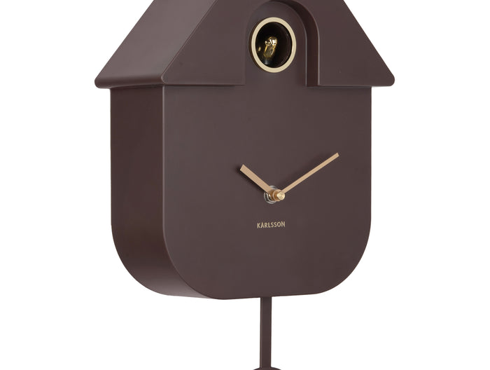 Karlsson - Wall Clock Modern Cuckoo Oro