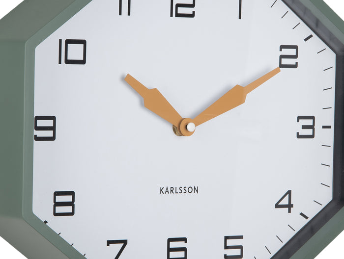 Karlsson - Wall Clock Modern Factory Octagon