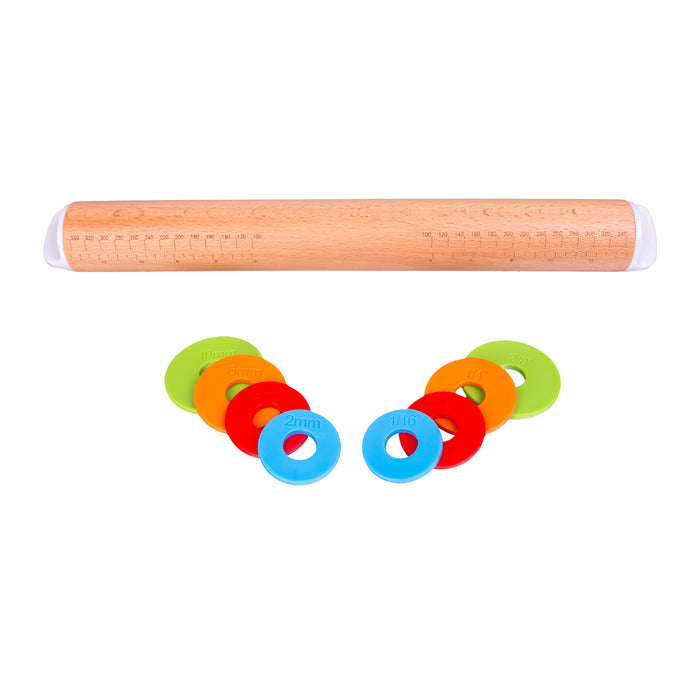 Krumble Deegroller verstelbaar hout