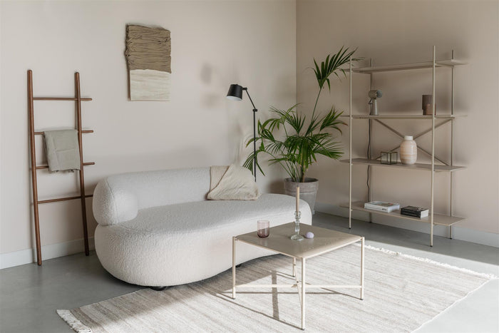 by fonQ Cosmo 2,5-zitsbank - Teddy - Wit