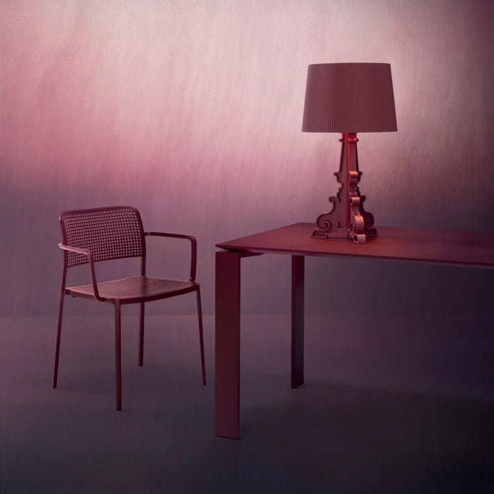 Kartell Four Fenix Eettafel - Burgundy