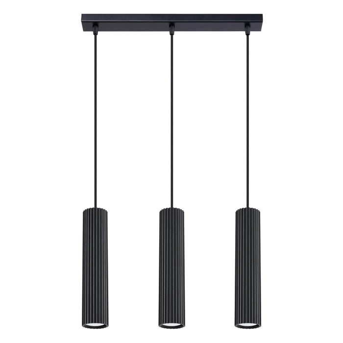 Sollux Hanglamp Karbon 3-lichts