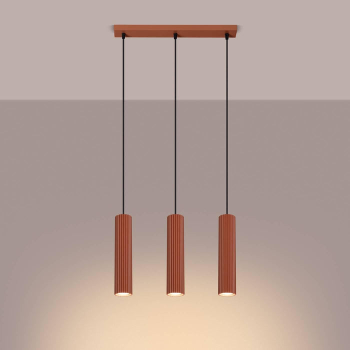 Sollux Hanglamp Karbon 3-lichts
