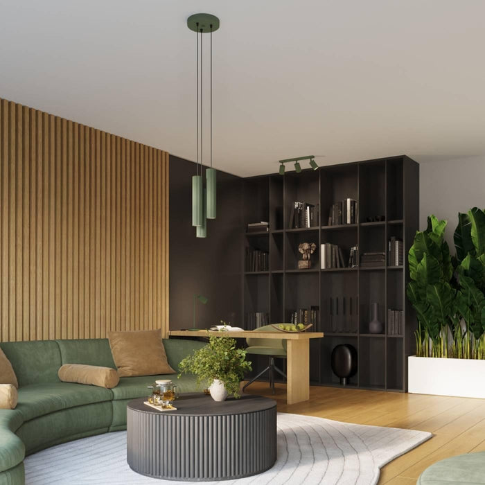 Sollux Hanglamp Karbon 3-lichts