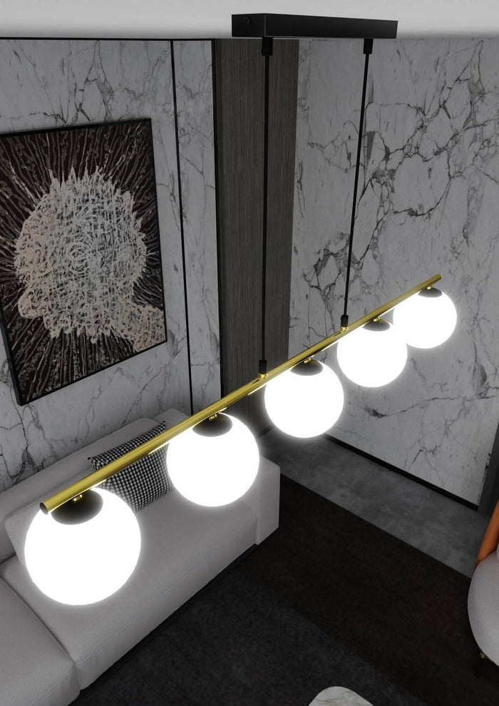 Cozyhouse Hanglamp Allora 5-lichts