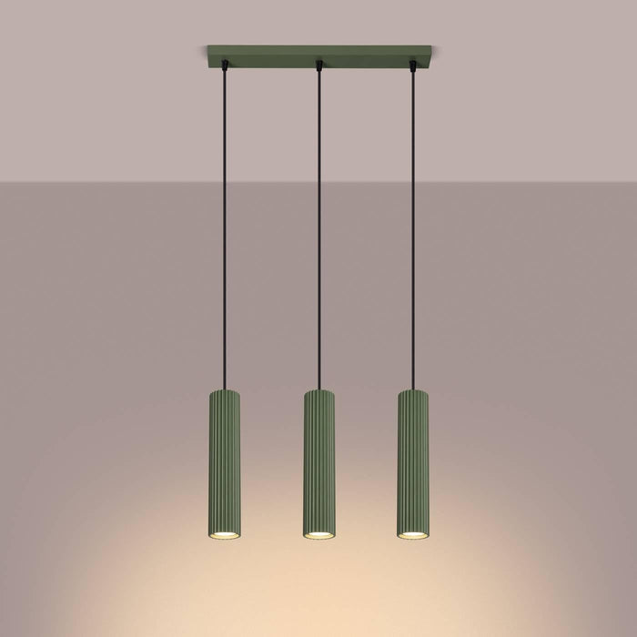 Sollux Hanglamp Karbon 3-lichts
