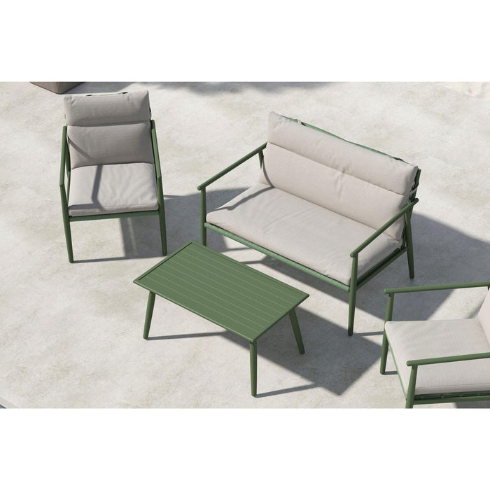 Svea - Mustafa bankstel - groen|beige