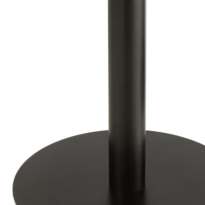 J-Line bijzettafel Rond - metaal - zwart - 2 stuks