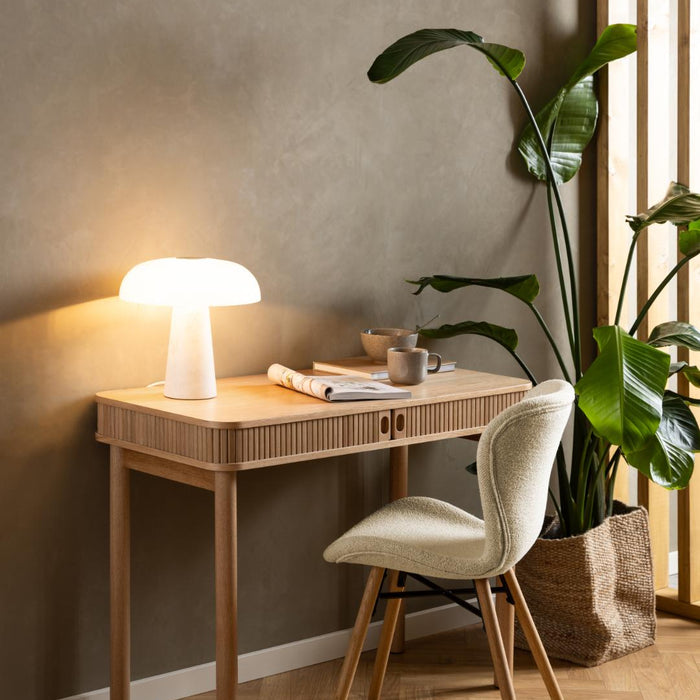 Giga Living - Eetkamerstoel Stof Beige - Zaria - Set van 2