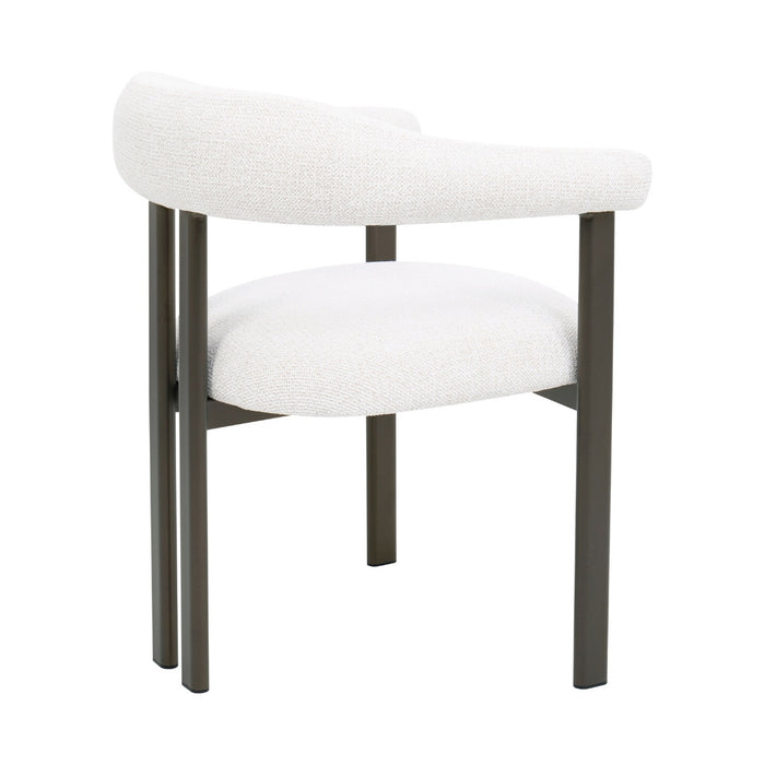 DÉJA Living - Eetkamerstoel - Stof - Beige|Brons - Odense - Set van 2